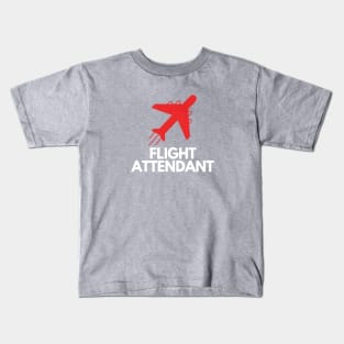 Flight Attendant Kids T-Shirt